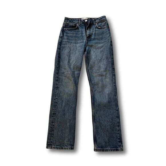 Reformation High Rise Blue Jeans - Picture 4 of 7